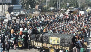 Farmers Protest: ഒരടി പോലും പിന്നോട്ടില്ലെന്ന് കര്‍ഷകര്‍, ചൊവ്വാഴ്ച ഭാരത് ബന്ദ്