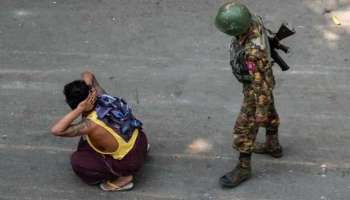 Myanmar Coup : സൈന്യത്തിന്റെ നരനായാട്ട്, ജനാധിപത്യത്തിന് വേണ്ടി പ്രതിഷേധിച്ചവർക്കെതിരെ മുന്നറിയിപ്പില്ലാതെ വെടിവെപ്പ്, 4 കുട്ടികൾ ഉൾപ്പെടെ 38 പേർ മരിച്ചു