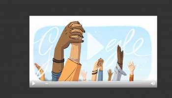  International Women&#039;s Day 2021: &quot;സ്ത്രീകൾ ആദ്യമായി,&quot; വരച്ച് കാട്ടി Google Doodle