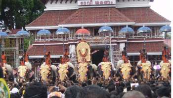 Thrissur Pooram: പന്തലിന് കാൽ നാട്ടി പൂരത്തിന് തുടക്കം,  പൂര പ്രദർശനം 10-ന്