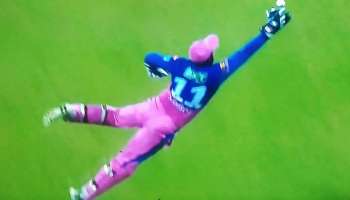 RR vs DC : Sanju Samson കീപ്പിങ് താൻ പുലി തന്നെ, കാണാം താരത്തിന്റെ പറന്നുകൊണ്ടുള്ള ക്യാച്ച് - Video