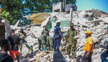 Haiti Earthquake : ഹെയ്തി ഭൂചലനത്തിൽ മരണം 1400 കടന്നു, രക്ഷാപ്രവർത്തനം തുടരുന്നു;  ചുഴലിക്കാറ്റിന് സാധ്യത 
