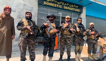 Kabul Airport പിടിച്ചെടുത്ത് താലിബാൻ; വിമാനത്താവളത്തിൽ പരിശോധന നടത്തി