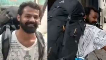 Pranav Mohanlal At Manali : പ്രണവ് മോഹൻലാലിനെ വഴിയിൽ നിന്ന് കിട്ടി, വീഡിയോ പങ്കുവെച്ച് സഞ്ചാരി