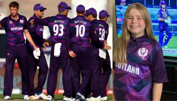  Scotland Cricket Jersey: ലോകകപ്പ് ജഴ്‌സി ഡിസൈന്‍ ചെയ്ത 12കാരിയെ പരിചയപ്പെടുത്തി സ്കോട്ലാൻഡ് ക്രിക്കറ്റ് ടീം