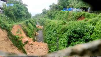 Heavy Rain in Trivandrum : തിരുവനന്തപുരത്ത് കനത്ത മഴ തുടരുന്നു;  റെയിൽവേ ട്രാക്കിൽ മൂന്നിടത്ത് മണ്ണിടിഞ്ഞു വീണു, രണ്ട് ട്രെയിനുകൾ റദ്ദാക്കി