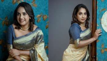 Actress Amrutha Nair| അമൃത ഇത്ര ക്യൂട്ടായിരുന്നോ? ലുക്ക് സാരിയിലെന്ന് ആരാധകർ