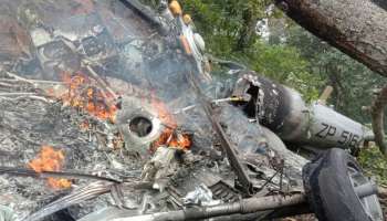 Coonoor Helicopter Crash: ഡാറ്റാ റെക്കോർഡർ കണ്ടെത്തി