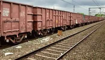 Train derailed | തൃശൂർ പുതുക്കാട് ചരക്ക് ട്രെയിൻ പാളം തെറ്റി