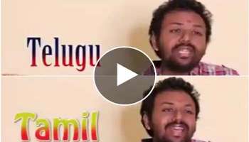 Viral Video: പുഷ്പയിലെ ശ്രീവല്ലി ഗാനം 5 ഭാഷകളിൽ ആലപിച്ച് യുവാവ്, വീഡിയോ വൈറല്‍ 