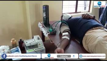 Blood donation camp conducted in Marthoma Higher Secondary School, Pathanamthitta