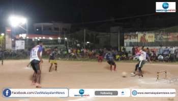 Tripple Foot Ball Match in Chenkal Choola Trivandrum