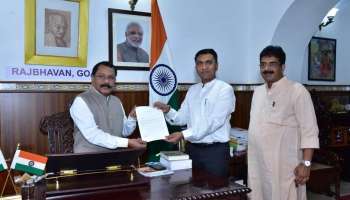 Goa Chief Minister : ഗോവ മുഖ്യമന്ത്രി പ്രമോദ് സാവന്ത് രാജിക്കത്ത് നൽകി