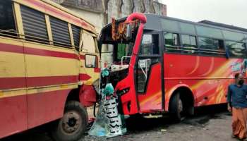Bus Accident : മാഹിയിൽ വിദ്യാർത്ഥികൾ സഞ്ചരിച്ച ബസ് അപകടത്തിൽപ്പെട്ടു; 35 ഓളം പേർക്ക് പരിക്ക് 