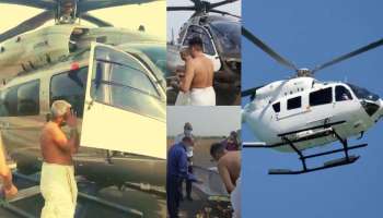 Ravi Pillai Helicopter: ചരിത്രത്തിലാദ്യം, രവി പിള്ളയുടെ ഹെലി കോപ്റ്ററിന് ഗുരുവായൂരിൽ വാഹന പൂജ