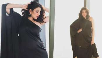 Kajal Aggarwal: &#039;ബ്ലാക്ക് ഹോട്ട് &#039;  ഗംഭീര ലുക്കിൽ കാജൽ അഗർവാൾ