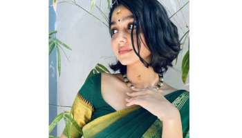 Anaswara Rajan: വിഷു ദിനത്തിൽ സാരിയിൽ തിളങ്ങി അനശ്വര രാജൻ