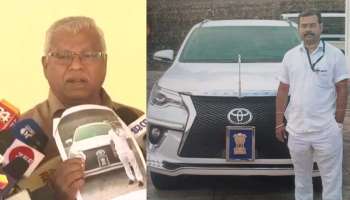 Sitaram Yechury Car Controversy : യെച്ചൂരി സഞ്ചരിച്ച കാർ SDPI ബന്ധമുള്ള ക്രിമിനൽ കേസ് പ്രതിയുടെതെന്ന് BJP; ആരോപണം തളളി CPM