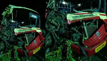 KSRTC bus accident: അടൂരിൽ കെഎസ്ആർടിസി ബസും ലോറിയും കൂട്ടിയിടിച്ച് അപകടം; 21 പേർക്ക് പരിക്ക്