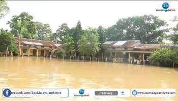 Assam flood people flees to safe houses