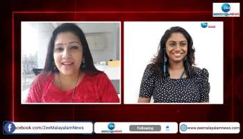Talks with Arathy Pinkz: Aarti sharing experiences with zee malayalam news