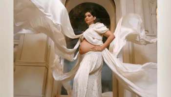 Sonam Kapoor Maternity Photoshoot: ഗർഭകാല ചിത്രങ്ങളുമായി സോനം കപൂര്‍..!! വെള്ള സാറ്റിന്‍ ഔട്ട്‌ഫിറ്റില്‍ സുന്ദരിയായി താരം    