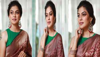 Anusree: പട്ടു സാരിയിൽ പൊളി ലുക്കിൽ അനുശ്രീ