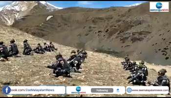 International Yoga Day 2022: ITBP perform Yoga at 17,000 feet at snow-covered Ladakh