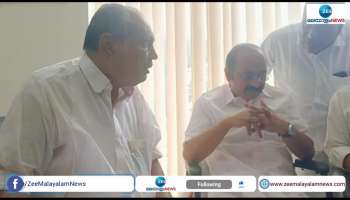 Opposition leader VD Satheeshan visits Rahul Gandhi MP's office in Kalpetta
