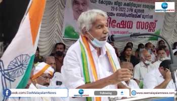 Former Chief Minister Oommen Chandy said that what is happening in Kerala is Police Raj