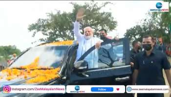 PM Modi Road Show at Jharkhand