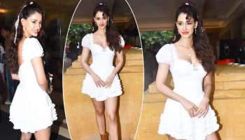 Disha Patani: വെള്ള കുട്ടിക്കുപ്പായത്തില്‍ ദിഷാ പട്ടാണി, ചിത്രങ്ങള്‍ വൈറല്‍ 