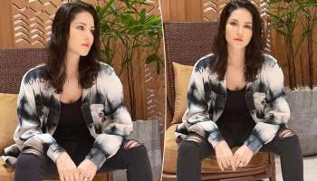 Sunny Leone: ഓൾ-ബ്ലാക്ക് കാഷ്വൽ ലുക്കില്‍ സണ്ണി ലിയോണി, ചിത്രങ്ങള്‍ വൈറല്‍  