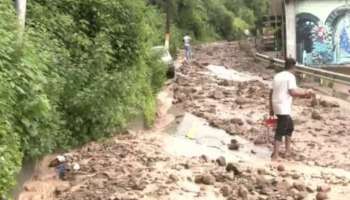 Cloudburst and landslide: കനത്ത നാശനഷ്ടം വിതച്ച് ഉത്തരാഖണ്ഡിലും ഹിമാചൽപ്രദേശിലും മേഘവിസ്ഫോടനവും മണ്ണിടിച്ചിലും- ചിത്രങ്ങൾ