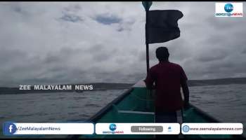 Vizhinjam Protest fishermen Held Wide Protest in Sea too