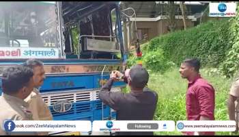Koratti police nabbed a young man who stolen a private bus