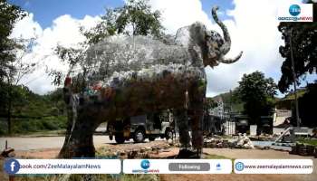 Upcycle garden in Munnar