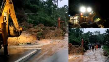 Landslide: തിരുവനന്തപുരം-ചെങ്കോട്ട  ദേശീയപാതയിൽ മണ്ണിടിച്ചിൽ; ഗതാഗതം പൂർണമായും തടസപ്പെട്ടു