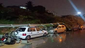 Bengaluru Rain: ബെംഗളൂരു നഗരത്തെ വലച്ച് കനത്ത മഴ, നിരവധി ജില്ലകളില്‍ യെല്ലോ അലേർട്ട്