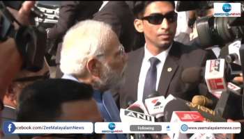 Addressing the media, Modi congratulated the Election Commissioner on the election arrangements
