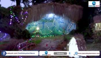Crib made on christmas is a reminder of Idukki's colonial days