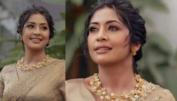 Navya Nair: സ്വർണശോഭയിൽ നവ്യ, തിളങ്ങുന്ന ചിത്രങ്ങൾ