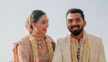 KL Rahul-Athiya Shetty Wedding : &#039;നീയേകിയ പ്രകാശത്തിൽ എങ്ങനെ പ്രണയിക്കണമെന്ന് ഞാൻ പഠിച്ചു&#039;; വിവാഹ ചിത്രങ്ങൾ പങ്കുവച്ച് കെ.രാഹുലും അതിയ ഷെട്ടിയും