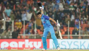 Shubman Gill : നരേന്ദ്ര മോദി സ്റ്റേഡിയത്തിൽ ഗില്ലാട്ടം; ടി20യിൽ കന്നി സെഞ്ചുറിയുമായി ശുഭ്മാൻ ഗിൽ