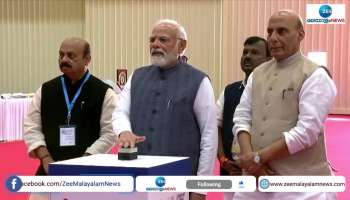 Prime Minister visits Hindustan Aeronautics Limited in Karnataka
