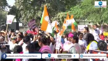 Conflict in Delhi Youth Congress march