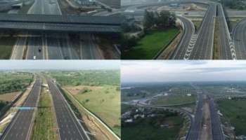 Delhi-Mumbai Expressway: ലോകത്തിലെ ഏറ്റവും നീളം കൂടിയ എക്‌സ്പ്രസ് വേയുടെ മനോഹരമായ ചിത്രങ്ങൾ പങ്കുവച്ച് നിതിൻ ഗഡ്കരി