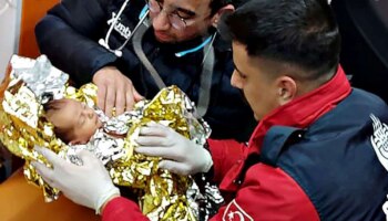 Turkey Earthquake : കെട്ടിട അവശിഷ്ടങ്ങൾക്കിടയിൽ 90 മണിക്കൂറുകൾ; പിഞ്ചു കുഞ്ഞിന് ഒടുവിൽ പുനർജന്മം
