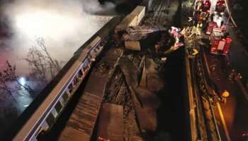 Train Crash: ഗ്രീസിൽ ട്രെയിനുകൾ കൂട്ടിയിടിച്ച് വൻ അപകടം; 26 പേർ മരിച്ചു, നിരവധി പേർക്ക് പരിക്ക്