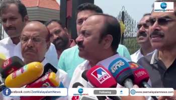 VD Satheesan reacts allegations on Health Minister meeting 
